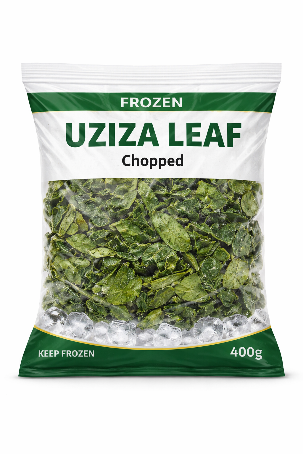 Frozen uziza leaf